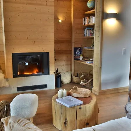 Superbe T4 A Plagne Montalbert Avec Cheminee, Wifi, Parking & Terrasse - Fr-1-755-28